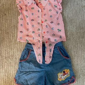 Toy Story friends matching set w/headband for girls